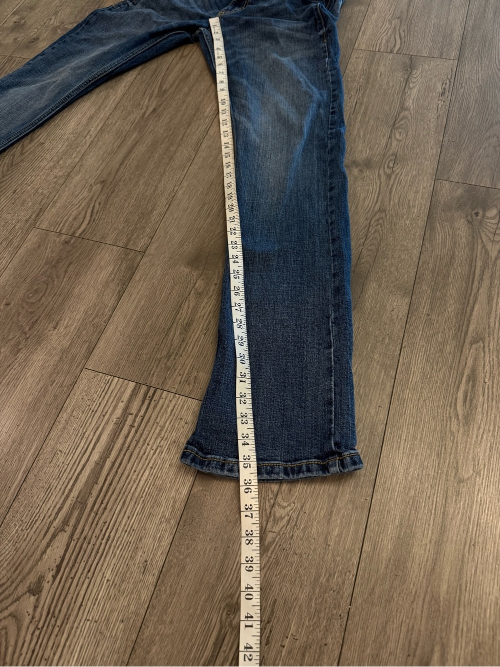 Wrangler Retro Slim Boot Cowboy Dark Wash 10WLT77LY Men Size: 30x36 Denim Jeans - Picture 4 of 11
